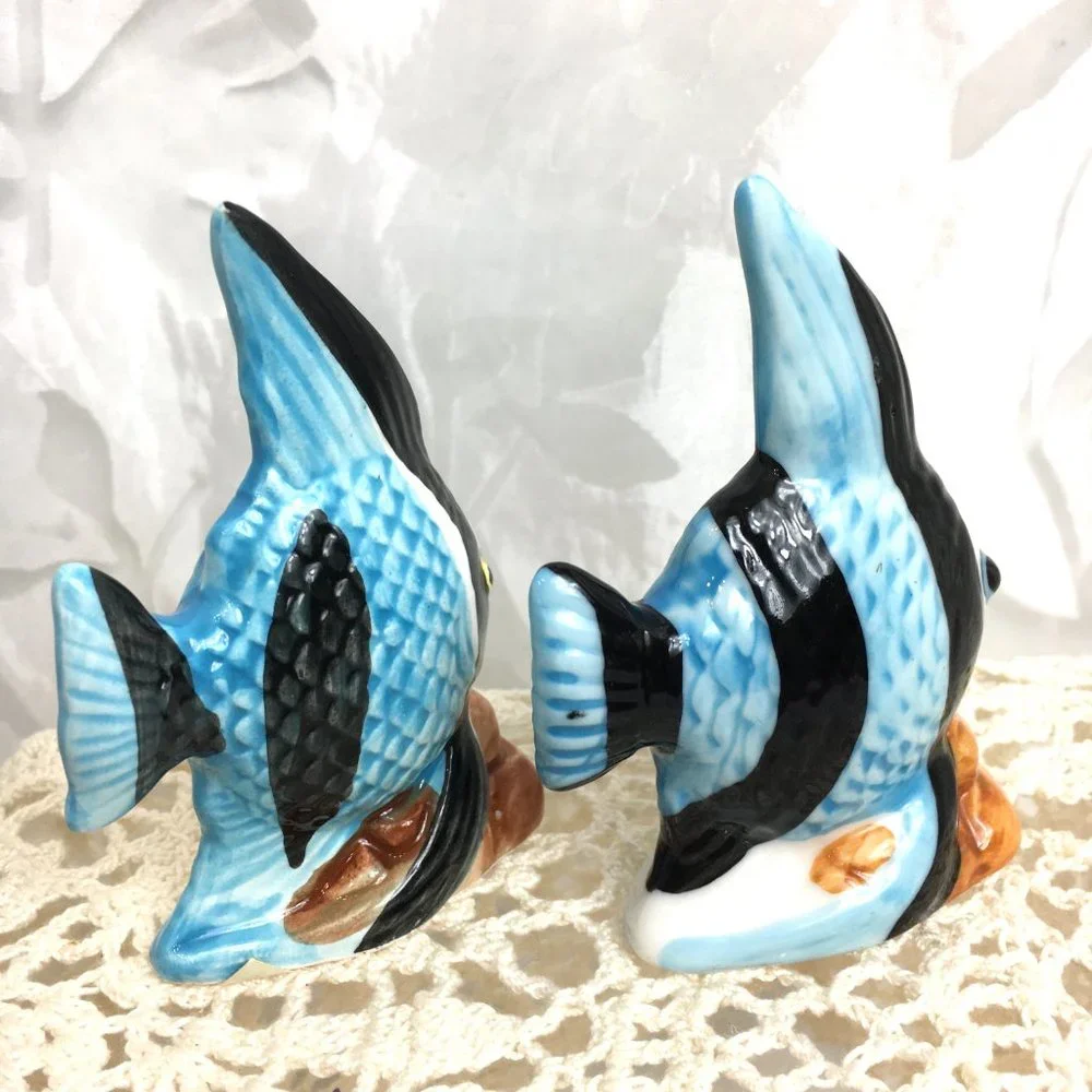 Pottery Barn Angel Fish Salt & Pepper Shaker